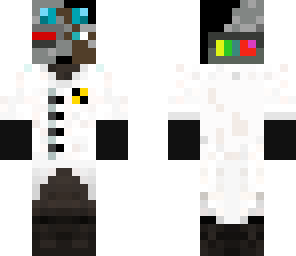 black mad scientist