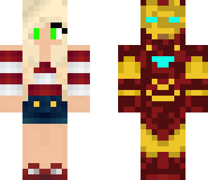 half girl but always iron man