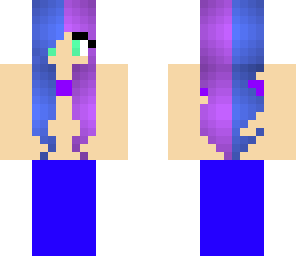 mermaid or girl in dress