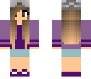 purple girl