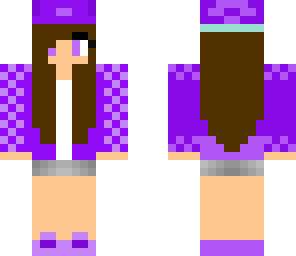 chica violeta