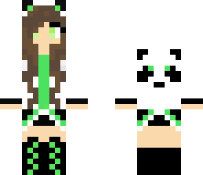 green panda