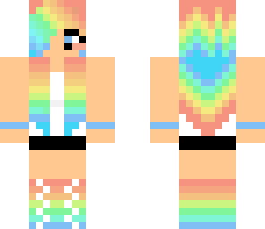 rainbow girl