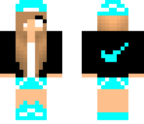 herobrine nike girl