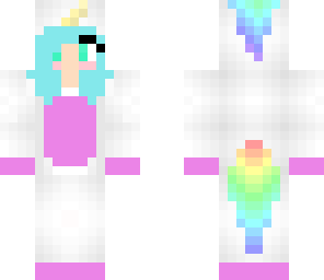 etided unicorn girl