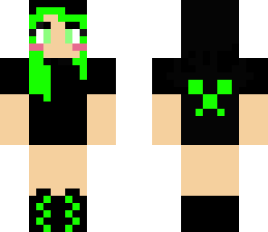 cute creeper girl