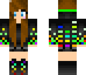 edit techno girl