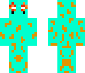 firey herobrine gecko