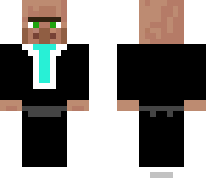 villager in suit