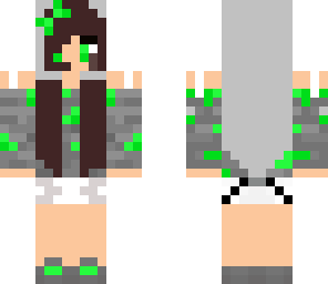 emerald brunette girl