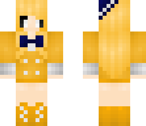 golden freddy girl with white eyes