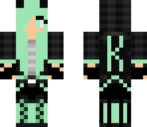 minty cute girl