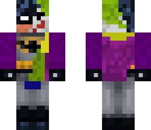 batman fused with joker - shurikencookie