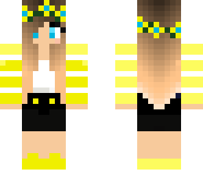 yellow flowergirl