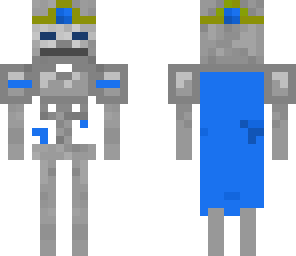 blue skeleton king