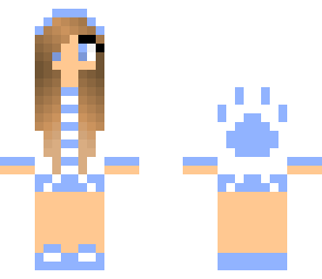 periwinkle paw print girl