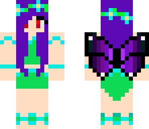 green and blue fairy