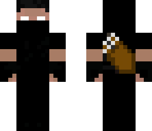 black ninja herobrine