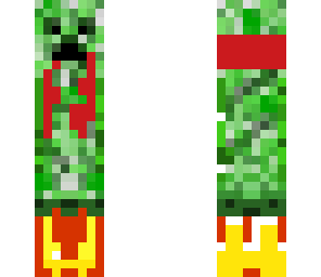 creeper volando