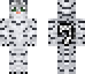 snow leapord with tail