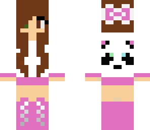 pink panda girl