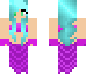darkknightress' mermaid skin