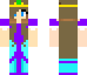 cute purple princess