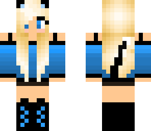 blue fox girl