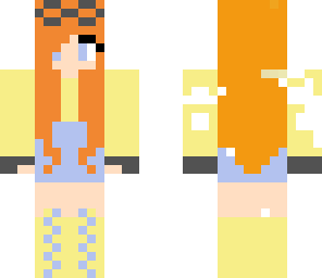 minion ginger girl