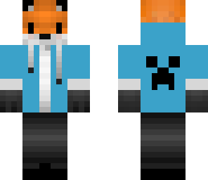 fox blue - hoody 2