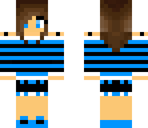 blue headset girl short hair