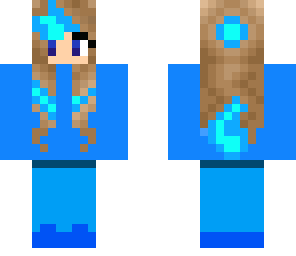 ultra blue girl