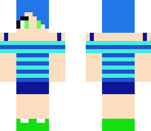 blue teen girl 2