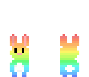 rainbow bunny