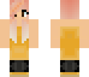 golden dress girl
