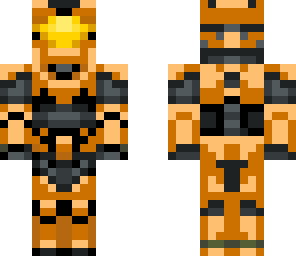 orange halo_man