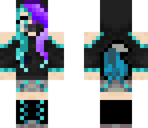 half enderman kitsune