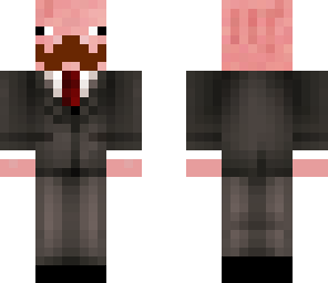 moustache pig