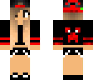 red creeper girl