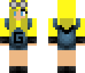 gurl minion blonde hair