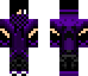 cool boy in purple