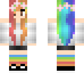 rainbow girl