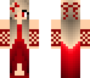 red girl skin 1