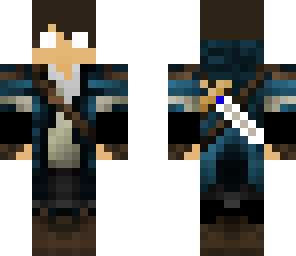 herobrines son blue