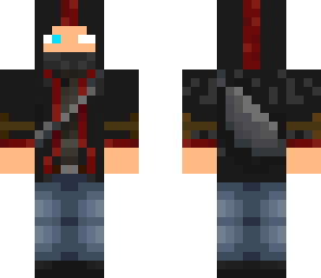 black hoodie