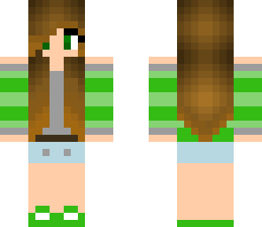 edited stripped shirt girl
