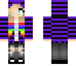 rainbow girl
