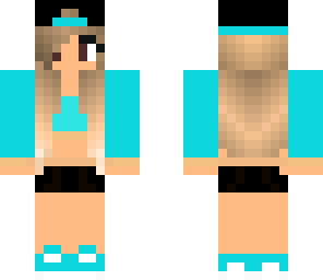 blue girl