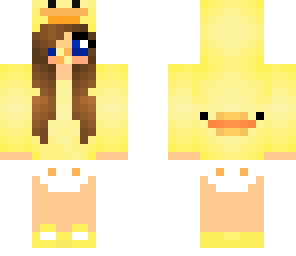 cute duck girl