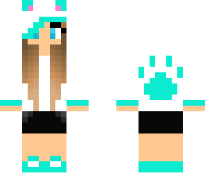 blue wolf girl